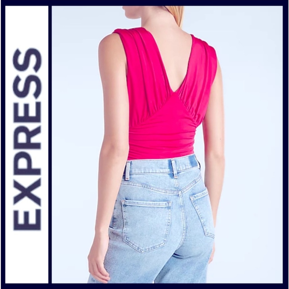 NWT Express Barbie Pink Body Contour Bodysuit